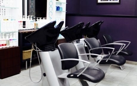 Hair washing stations