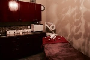 Massage therapy room Massage therapy room